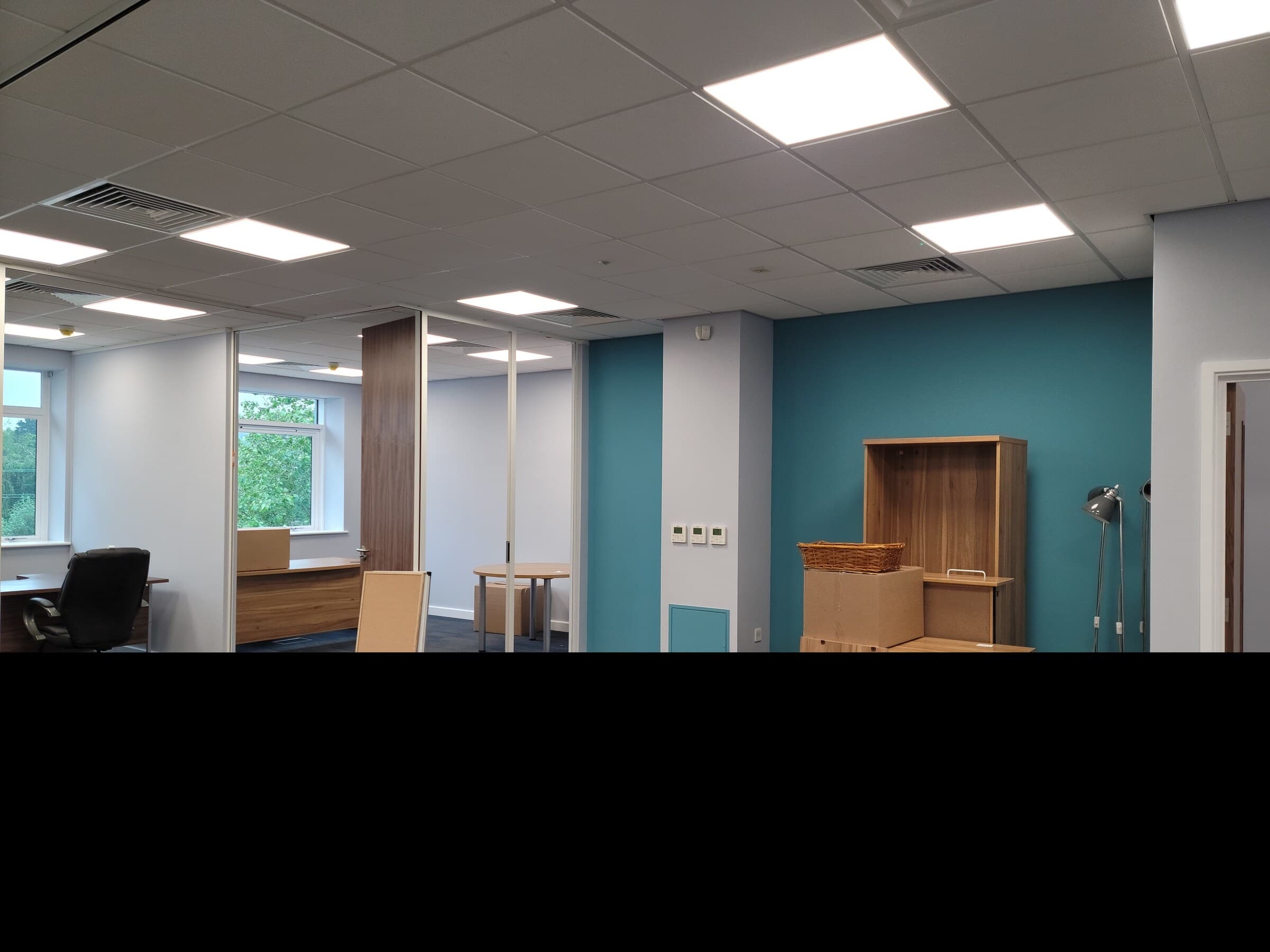 Commercial Decorating project by BGDecorators