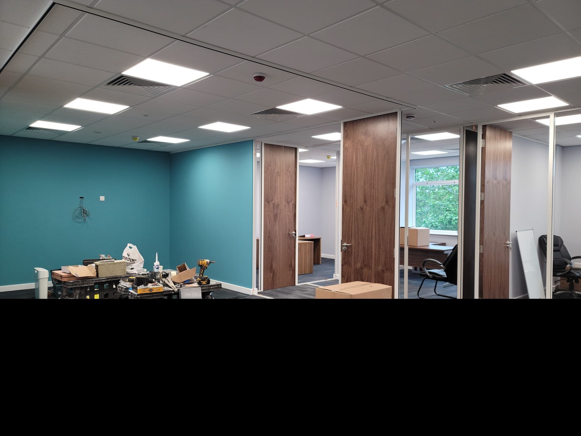 Commercial Decorating project by BGDecorators