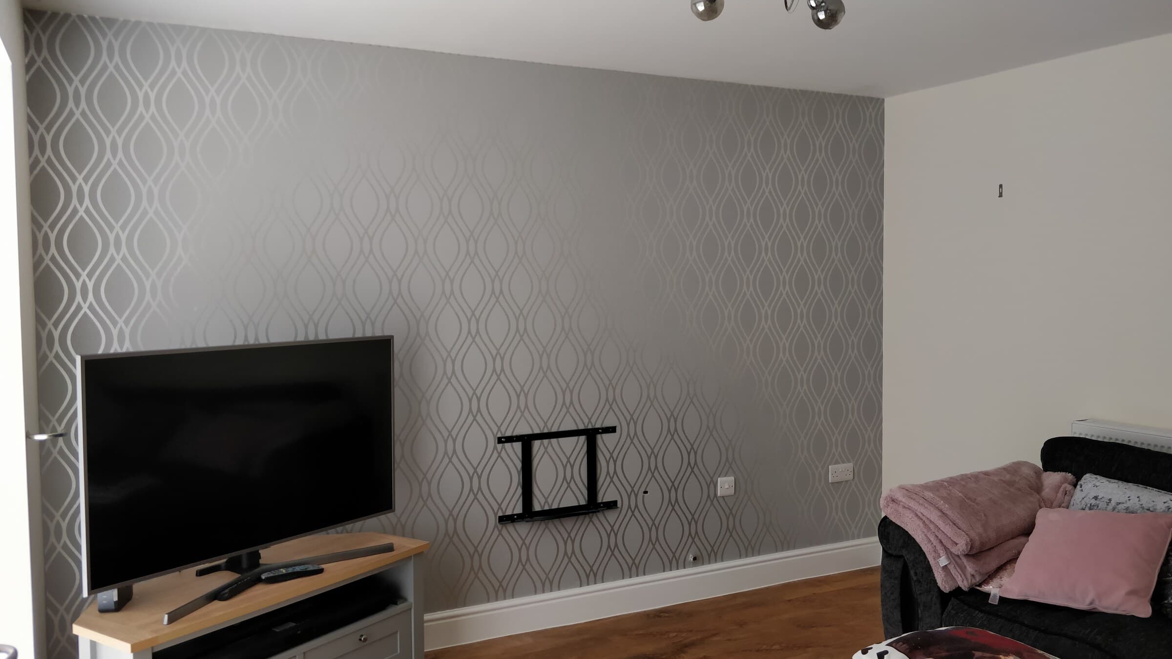 wallpapering project by BGDecorators